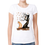Autumn Tree Fox T-Shirt